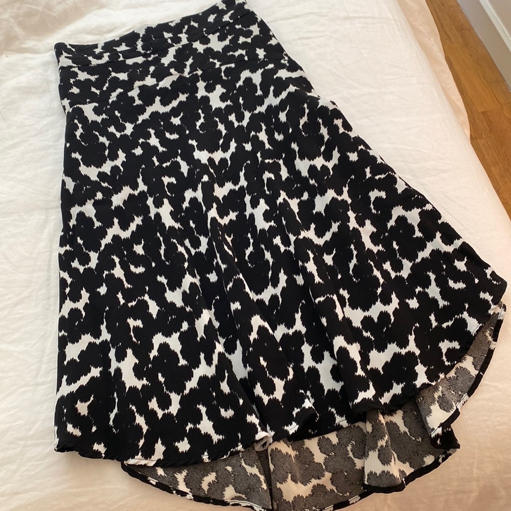 A.L.C. Silk Midi Skirt